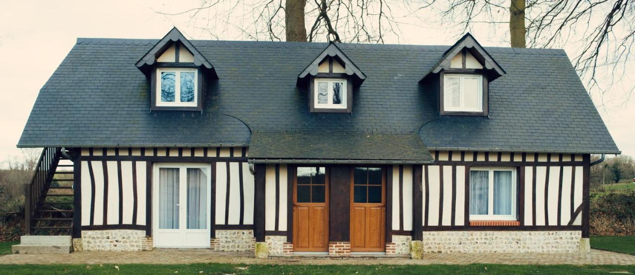 Clos Celeste - Campagne D Etretat Avec Piscine Et Spa Écrainville Esterno foto