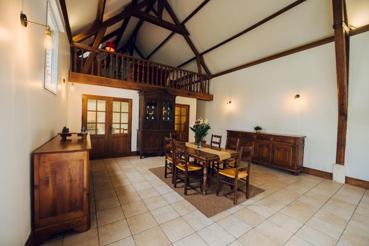Clos Celeste - Campagne D Etretat Avec Piscine Et Spa Écrainville Esterno foto